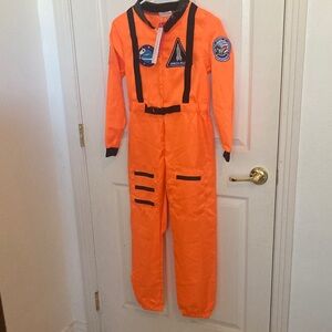 Orange NASA Space Suit Costume